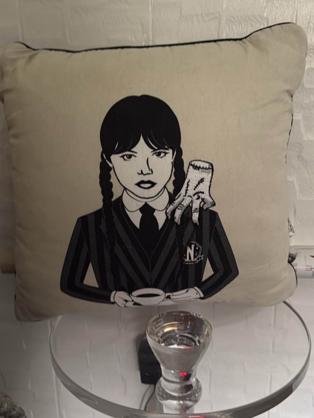 Wednesday Addams pillow